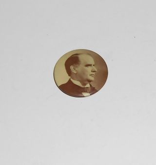 1900 William Mckinley 1.  25 " Campaign Pin Pinback Button Political Presidential
