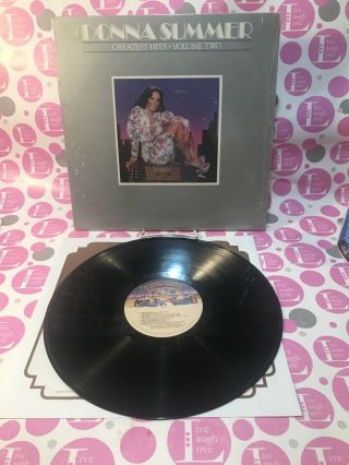 Donna Summer Vinyl Lp Greatest Hits Volume Two 1979 Shrinkwrap