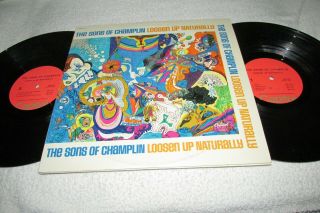 Sons Of Champlin - Loosen Up Naturally - Capitol Swbb - 200 - Double Lp / Vinyl M -