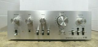 Vintage Pioneer Sa - 7500 Ii Stereo Integrated Amplifier 45w/channel Parts/repair