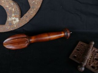 antique primitive wood kitchen tool reamer 19th century 2