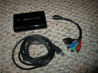Elgato Game Capture Hd W/ Av Component Cables For Vintage Gaming Consoles