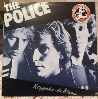 The Police : Reggatta De Blanc (lp 1979) Stereo Reissue Amlh 64792 Sting Ex/ex