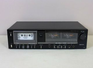 Fisher Cr - 125 Stereo Cassette Deck,  Vintage,  Reconditioned & Guaranteed.