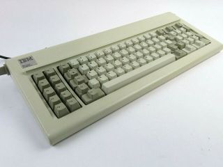 Vintage IBM PC XT Model F Computer Keyboard 83 Key 5 pin DIN Metal Mechanical 3