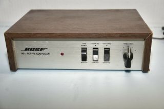 Vintage Bose 901 Series Ii Active Equalizer
