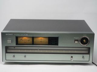 Vintage Sony St - A6b Fm Stereo Tuner Missing Knobs