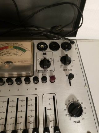 Vintage EICO 666 Dynamic Conductance Tube And Transistor Tester 3