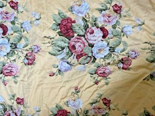 Ralph Lauren Kathleen Floral Full/ Queen Duvet Cover Vintage Guc A2r