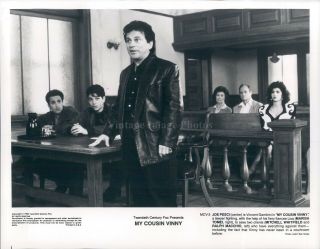 1992 Photo Actor My Cousin Vinny Joe Pesci Marisa Tomei Ralph Macchio 8x10