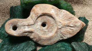 Time Of Christ Jesus,  Authentic 2,  000 Year Old Holy Land,  Terra Cotta Oil Lamp