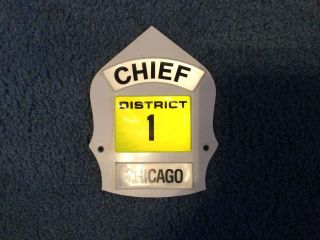 Chicago Fire Department Helmet Front