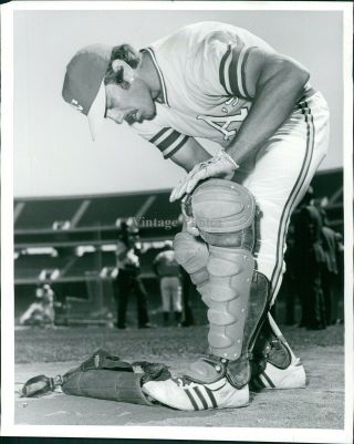 1973 Photo Sports Ray Fosse Catcher Major League Baseball A Indians 8x10