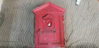 Vintage Gamewell Fire Alarm Station Call Box