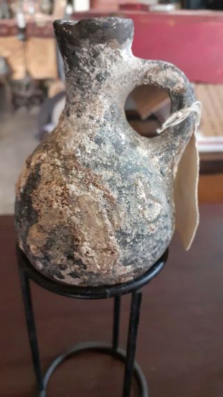 Antiquity Holy Land Jug Circa Time Of Tiberius (authentic)