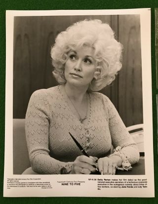 Dolly Parton (nine To Five Movie) & Arnold Schwarzenegger Photos & 35mm Slides