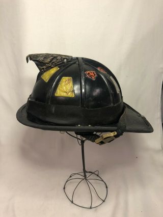 Cairns Helmet Fireman Chicago Illinois Fd,  1977