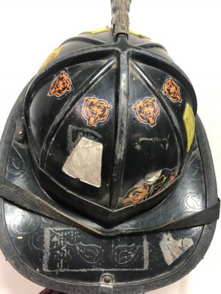 Cairns Helmet Fireman CHICAGO ILLINOIS FD,  1977 3