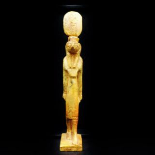 Rare Ancient Egyptian Antique Stone Statue Figure Of Falcon God Horus