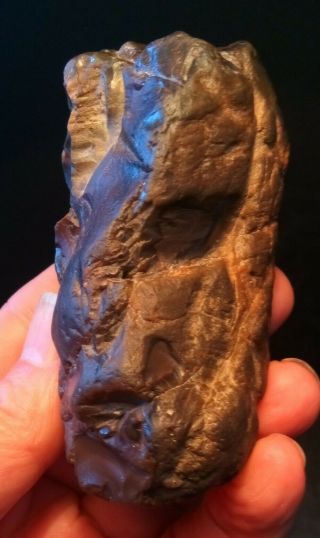 Prehistoric Paleo - American rock art sculpture multi tool. 3