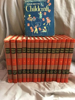 Childcraft Book 1954,  Set Of 1 - 15 (boxed For 30yrs)