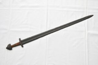 VIKING Great Battle Sword 95,  5 cm 37 inch 10/12th cent AD Original127 MUST BUY 5