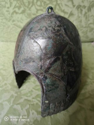 Scythians bronze helmet 5th cent BC Cubane area ORIGINAL57 5