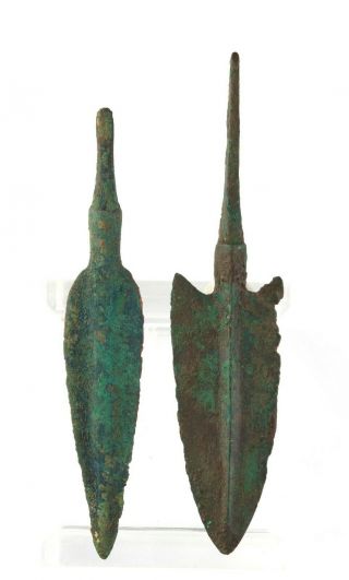 Sc Ancient Near East Bronze Javelins,  2nd.  Mill Bc