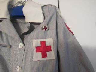 Vintage WWII Ladie ' s Red Cross Uniform 3
