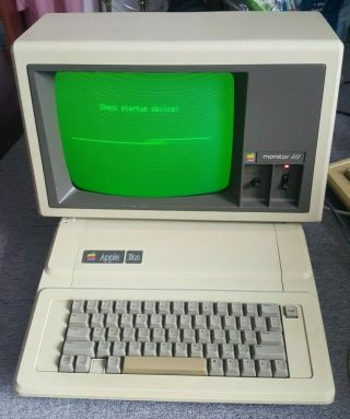 RARE Vintage Apple III Monitor w/ box - and 3