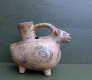 Pottery Vessel In The Shape Of A Guinea Pig,  Huari/wari Culture Peru