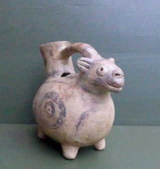 pottery vessel in the shape of a guinea pig,  Huari/Wari culture Peru 2