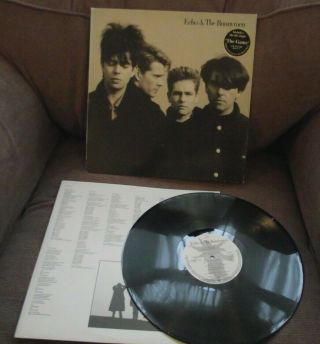 Echo And The Bunnymen Self Titled Lp With Hype Sticker