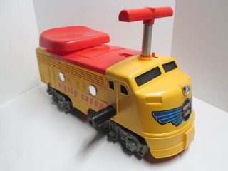 Vintage Remco Mighty Casey Ride - On Train Locomotive Battery - Operated 1960s