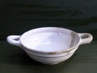 Delftware 17th Century Ceramic Porridge Bowl,  Jan Steen Delft