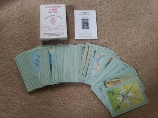 Vintage Aleister Crowley Thoth Tarot Card Deck 1978 1983 Includes Instructions 2
