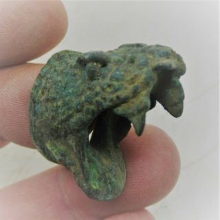European Finds Ancient Roman Bronze Lion 