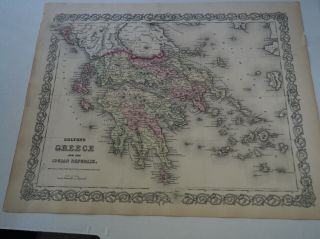 Antique Map " Colton 