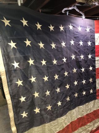 Vintage Huge 8x12ft American Flag 48 Star United States Of America