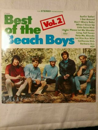 Best Of The Beach Boys Volume 2 Stereo Vinyl Lp