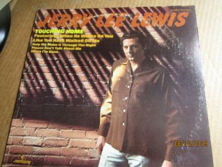 " Jerry Lee Lewis " Touching Home 12 " Vinyl 33 Rpm Lp Mercury Records Sr 61343