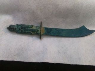1/14 A Ancient Chinese Han Dynasty Bronze Dagger
