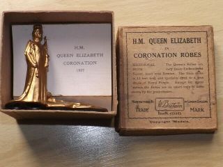 Very Rare Britains 1937 King George VI Three Piece Coronation Set All Boxed 2