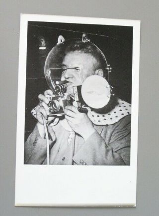 Photo Postcard Of Weegee - Arthur Fellig C1960