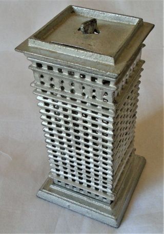 American Surety Cast Iron Nyc Bank Metal Souvenir Building Monument