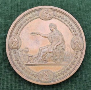 1876 Philadelphia International Exhibition Us Centennial Commission Award Medal
