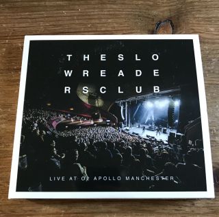 The Slow Readers Club “live At O2 Apollo” 2xcd,  Dvd Set Like New/unplayed