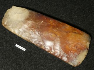 5400y.  O:wonderful Ax 124mms Danish Stone Age Neolithic Flint Funnel Beaker Cult