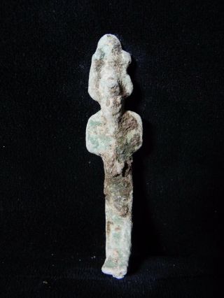 Zurqieh - Ancient Egypt,  Bronze Statue Of Osiris,  750 - 300 B.  C