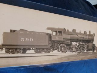 Delaware & Hudson Company American Locomotive Company Builder Card Steam
